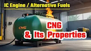 What is CNG and its properties | alternative fuels | ic engine