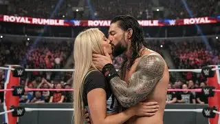 Liv Morgan Kisses Roman Reigns 😱 | Royal Rumble Winner Funny Entrance | WWE 2K25