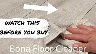 Demonstrating HOW POWERFUL This Bona Hard-Surface Floor Cleaner Is *PRODUCT REVIEW*