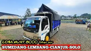 Truk isuzu elf bluesky | trip kota Bandung