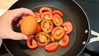 Voc&ecirc; tem tomates e ovos? Fa&ccedil;a essa receita f&aacute;cil, deliciosa e barata!