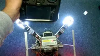 Automat retracts on f450 quadcopters.