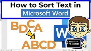 Как сортировать текст в Microsoft Word
