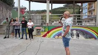 Berriatuko probazaleek eta lagunek Jose Mari Bereikua 'Belaustei' omendu dute.