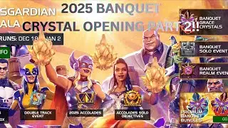 2025 MCOC BANQUET CRYSTAL OPENING PART 2!! So many more Banquet crystals opened.