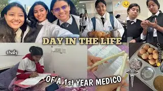 A Day in my life as a first year MBBS student 🩺🔥|MBBS student | #mbbslife#adayinmylife#neet#medico