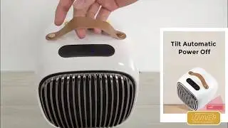 Loviver Smart Digital Retro Fan Heater