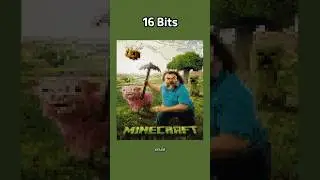 Minecraft Movie 64bit 32bit 16bit 8bit 4bit 2bit 1bit