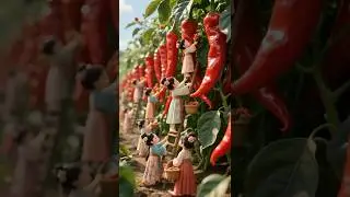AI Chinese Miniatures cooking video #miniature #miniaturecooking #miniatureworld #miniaturerecipes