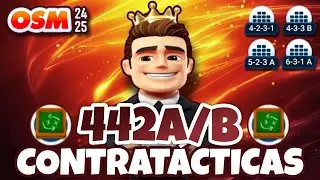 🏆⚡&iexcl;DOMINA y DERROTA A LAS 442A/B CON ESTAS T&Aacute;CTICAS!⚡🏆 | LAS MEJORES CONTRAT&Aacute;CTICAS | ⚽OSM 24/25⚽