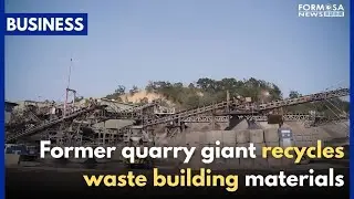 Former quarrying giant now recycles building materials｜Taiwan News