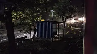 Andhra Pradesh Express overtaking Tamil Nadu Express at Dailwara !!