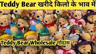 Teddy Bear Wholesale Warehouse | Teddy bear का सबसे बड़ा मार्केट | Toys Biggest Wholesaler Panipat 