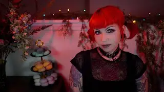 ASMR Goth Tries Mochi Ice Cream Mukbang