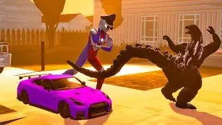[SFM] Godzilla vs The Police