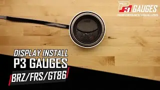 FR-S/BRZ/GT-86 Display Install | P3 Gauges