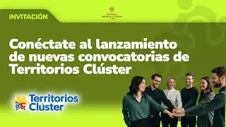 Convocatoria de cofinanciación para aglomeraciones productivas e iniciativas clúster