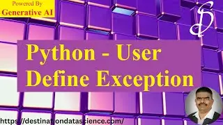 Python User Define Exception