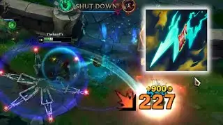 When Thresh auto with Statikk shiv (Best LOL Moments)