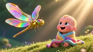The Golden Dragonfly Learns 🐉✨ | Fun Learning Adventure for Kids | Preschool Educational Video