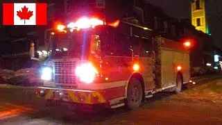 Montr&eacute;al | *Forgotten Video* Montr&eacute;al Fire Service (SIM) Pumper 227 Responding to Medical Aid Call