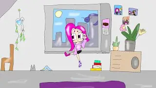 Agent 8's apartment (Splatoon drawing)