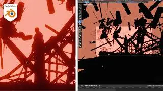 Эффект разрыва окружающей среды в Blender 3D