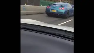 Godzilla Nissan GTR fire breather over 1000 BHP