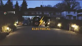 BT Electrical | Customer Driveway Lights | Drone Videography By Kent Wynne