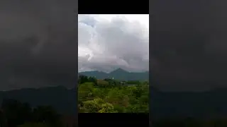Heavy clouds above the mountains behind our home #timelapsevideos #cloudlapse #timelapse #skylapse