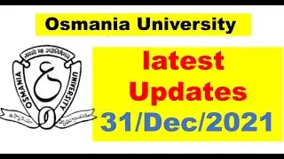OU LATEST UPDATES || 31/Dec/2021 || OU UPDATES.COM