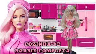 COZINHA DE BARBIE COMPLETA DA SHOPEE
