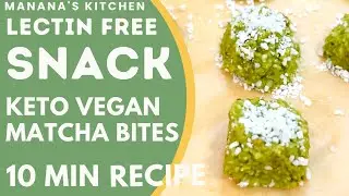 [Keto Bites] Matcha Pistachio Energy KETO Bites Recipe (Lectin Free Recipes) Keto VEGAN SNACK IDEA
