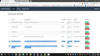 Tasks | CRUD - NodeJS, Express, MySQL, Bootstrap