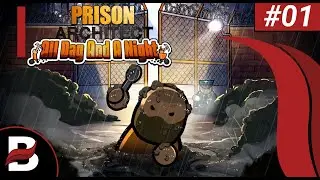 Prison Architect - Let's play #01 [FR] Les bases d'Alcatraz ! Sans la mer ..