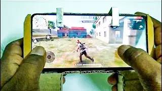 How To Make A FREEFIRE and PUBG Gaming Controller For Mobile | With Cardboard | At Home | DIY |
