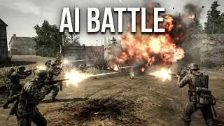 Autonomous WW2 AI Battle &ndash; Company of Heroes Back to Basics Mod Observer Simulation (No Commentary)
