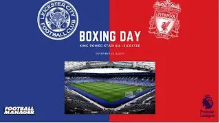 Football Manager :Premier League Season 24/25 Week 18 Leicester vs Liverpool