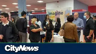 English Montreal School Board's career fair
