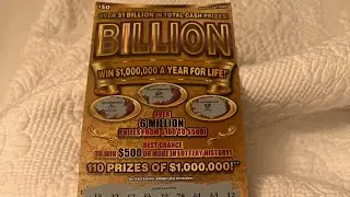 Scratching off (4) $50.00 dollar Ohio Lottery Scratch off tickets!!!