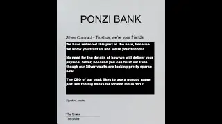 12/27/2025 - Banks' Silver Ponzi Scheme exposed!  FAFO incoming!  Other Swamp news!