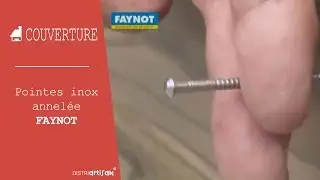 Pointes inox annel&eacute;e 2,8x50mm pour la fixation des clins bois sur bois