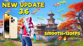 PUBG 3.6 UPDATE GAMEPLAY🔥 / iPhone 14 Pro Max😍PUBG TEST 2025 iOS 18.2.1