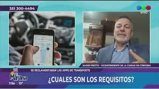 SE REGLAMENTAR&Aacute;N LAS APPS DE TRANSPORTE: JAVIER PRETTO   VICEINTENDENTE DE LA CIUDAD DE C&Oacute;RDOBA.