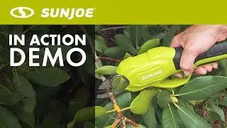 PJ3600C - Sun Joe Cordless Rechargeable Power Pruner | 3.6 V &middot; 2000 mAh - Live Demo