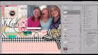 Happy Smiling Faces ~ Watch Cheryl Scrap 273
