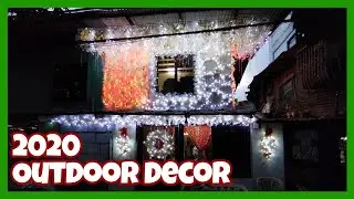 My 2020 Christmas Decoration Outside The House | Outdoor Christmas Decorating