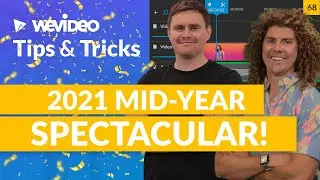 WeVideo Tips and Tricks LIVE: 2021 mid-year review | Green screen, Effects, Audio and More!