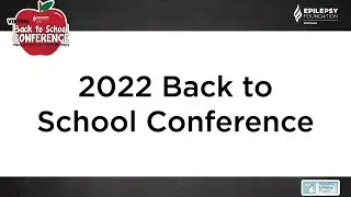 2022 Back to School Conference