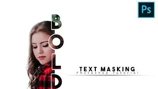 Text Masking Effects | Photoshop tutorial | Typography